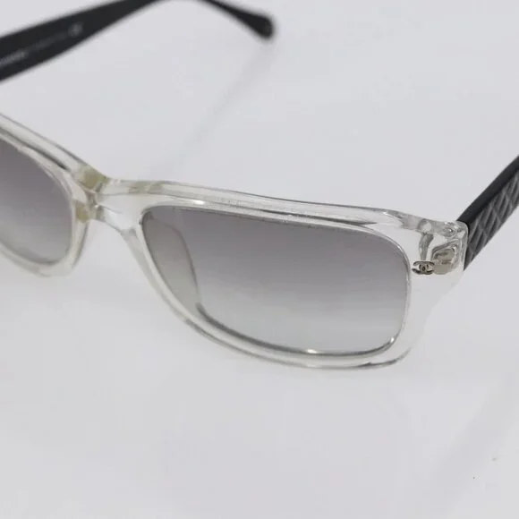 CHANEL Sunglasses plastic Black CC Auth 152424 - Picture 7 of 16